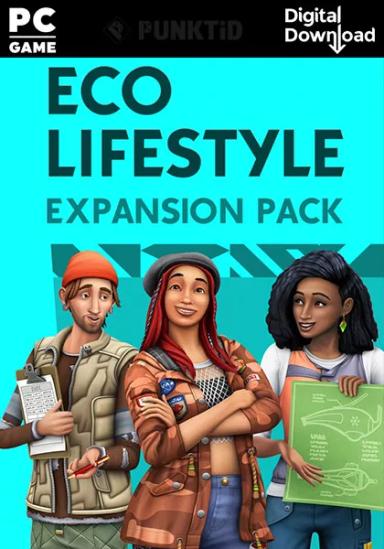 The Sims 4: Eco Lifestyle DLC (PC/MAC) cover image