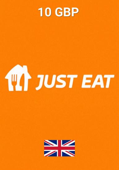Just Eat 10 GBP Gift Card cover image