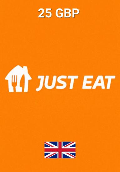 Just Eat 25 GBP Gift Card cover image