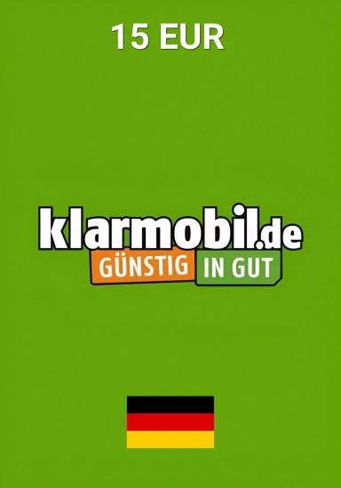 KlarMobil 15 DE Gift Card cover image