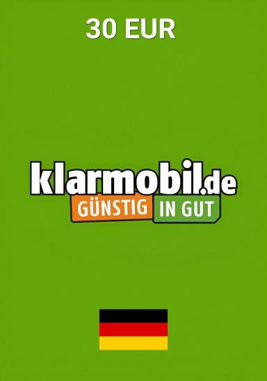 KlarMobil 30 DE Gift Card cover image