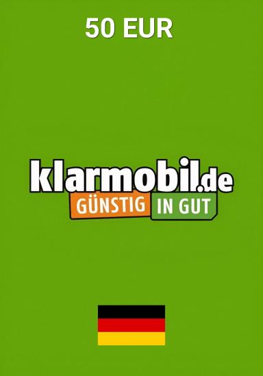 KlarMobil 50 DE Gift Card cover image